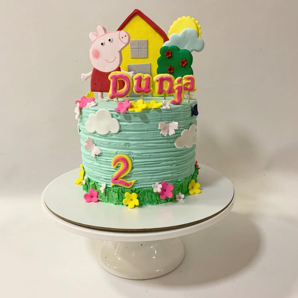 Torta za dečake- Staza u obliku broja 2 - Poklondzija