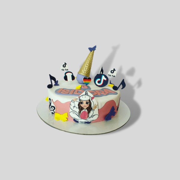 torta za tiktokerku - - torte za rođendan - poklondžija online giftshop