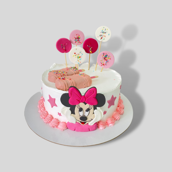 133 Minie Maus torta za devojčice - torte za rođendan - poklondžija online giftshop