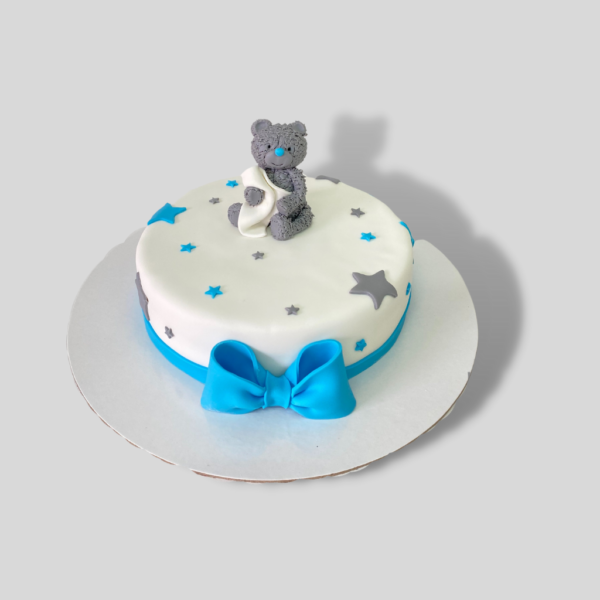 134 torta sa medvedićem za dečaka - torte za rođendan - poklondžija online giftshop