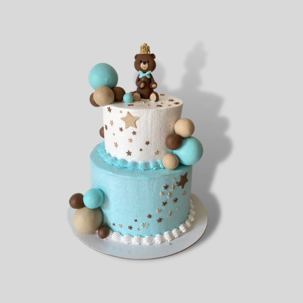 158 torta za dečaka sa medvedićem - torte za rođendan - poklondžija online giftshop