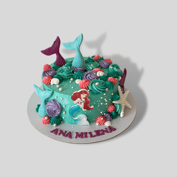 170 mala sirena torta za devojčice - torte za rođendan - poklondžija online giftshop