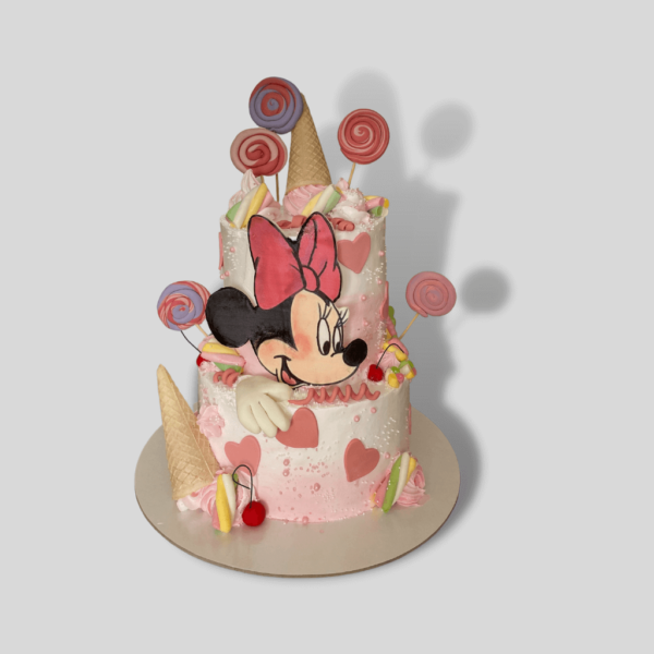 48 Minie Maus torta za devojčicu - torte za rođendan - poklondžija online giftshop
